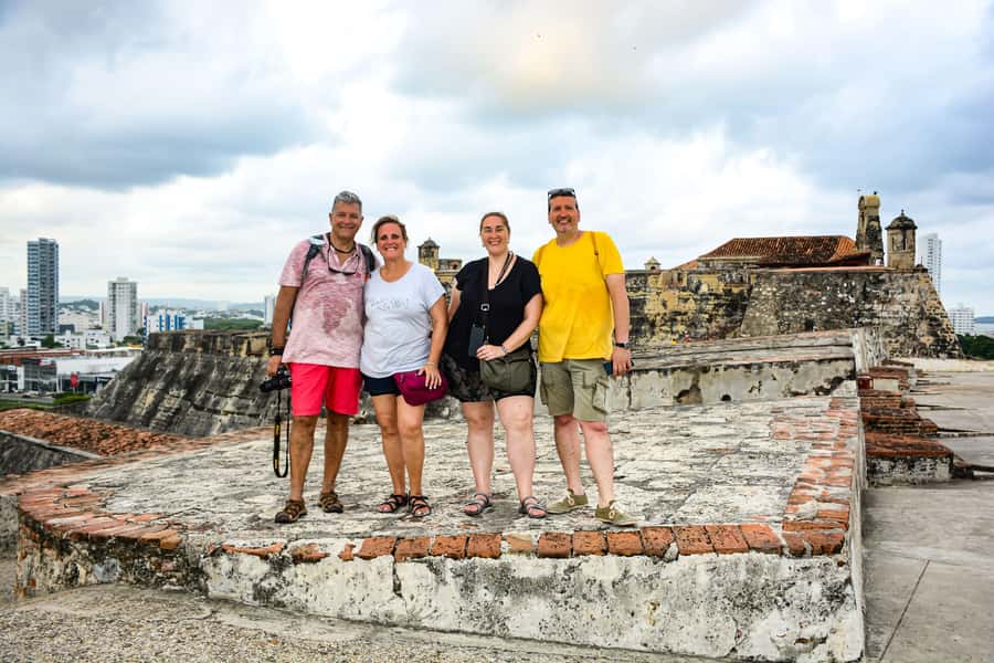 Tour Compartido al Castillo San Felipe de Barajas Cartagena - Inside San Felipe’s walls and tunnels
