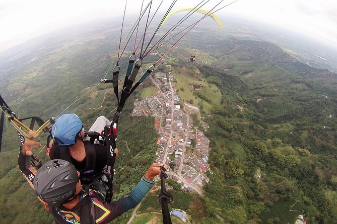Unique experience flying paragliding - The ride to the launch area